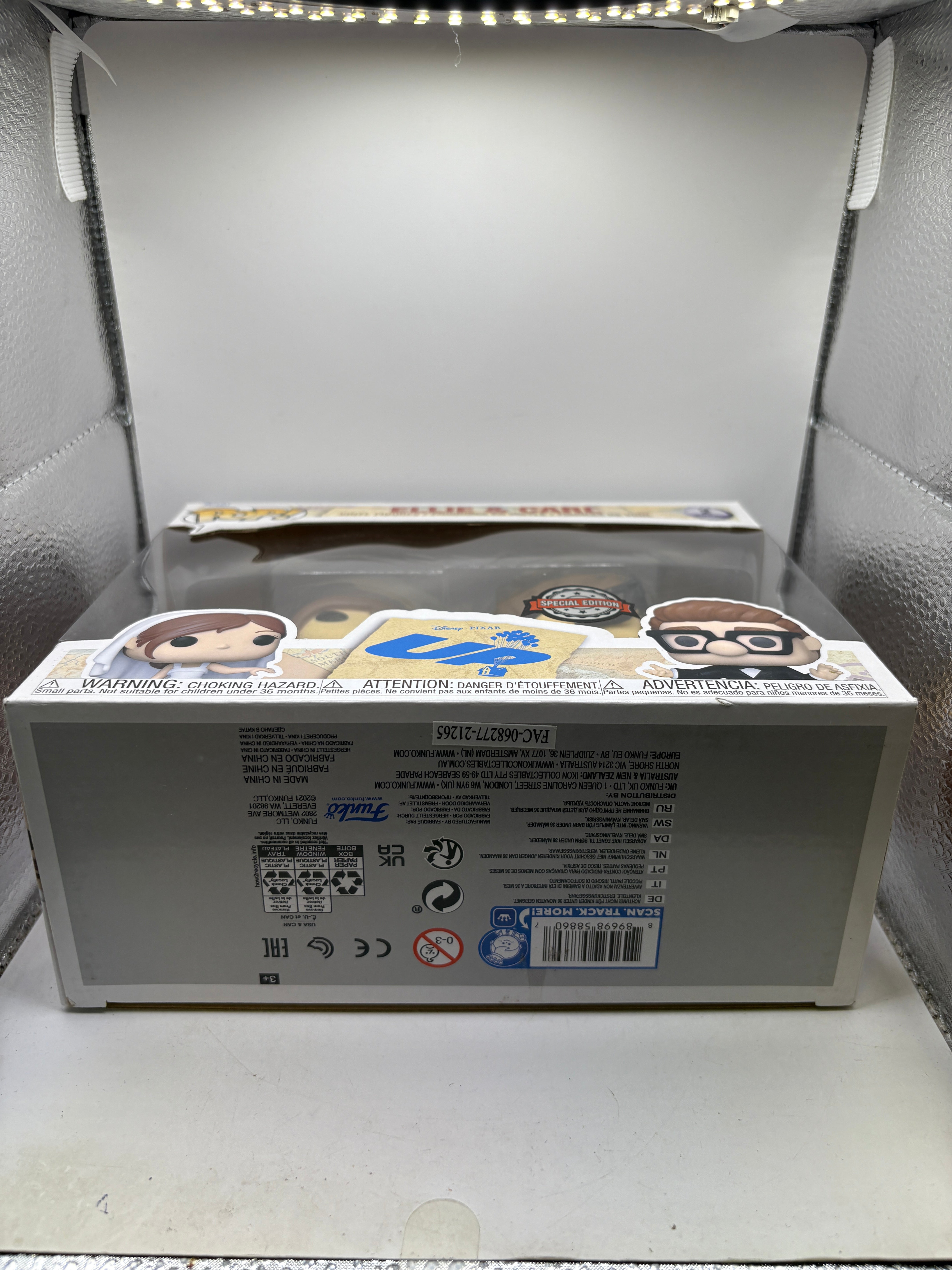 Funko POP! Disney UP 2 Pack Ellie & Carl Special Edition Vinyl Figures